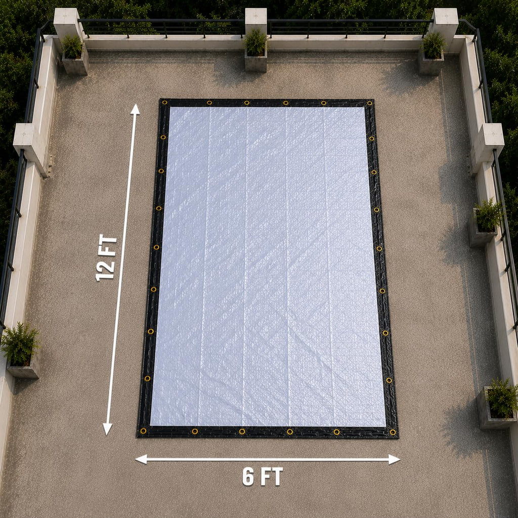MODIGOLD 170 GSM EVA Composite Tarpaulin 12FT x 6FT Waterproof Cover