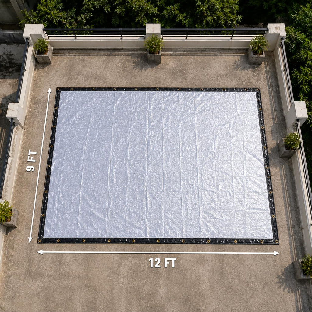 MODIGOLD 170 GSM EVA Composite Tarpaulin 12FT x 9FT Waterproof Cover