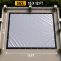 MODIGOLD 170 GSM EVA Composite Tarpaulin 15FT x 12FT Waterproof Cover