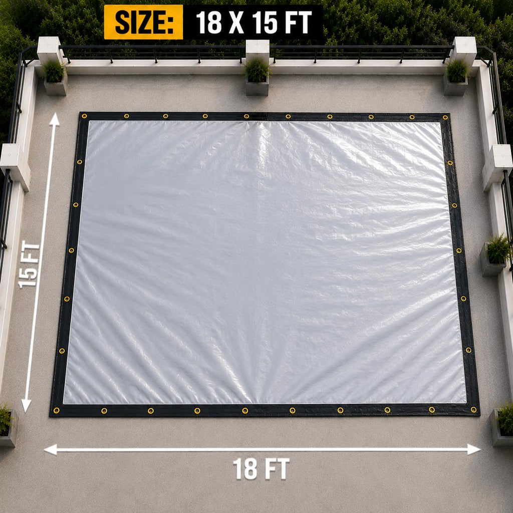 MODIGOLD 170 GSM EVA Composite Tarpaulin 18FT x 15FT Waterproof Cover