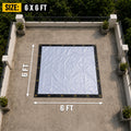 MODIGOLD 170 GSM EVA Composite Tarpaulin 6FT x 6FT Waterproof Cover