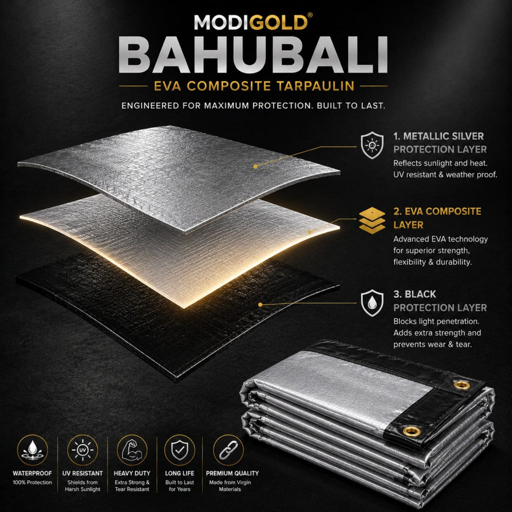 100 GSM EVA Composite Tarpaulin