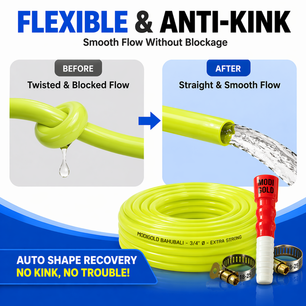 0.5 Inch PVC Garden Water Pipe 30 Meter