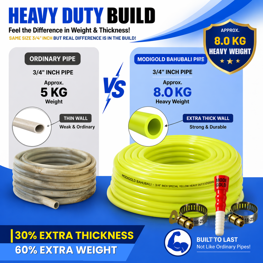0.5 Inch PVC Garden Water Pipe 30 Meter
